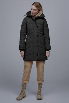 Chamarras Canada Goose Mujer Outlet - Lorette Abrigos Negros DY6431895